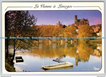 D334495 La Vienne a Limoges. Haute Vienne. Tepec