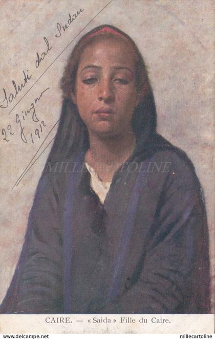 EGYPT - Cairo - "Saida" Fille du Caire