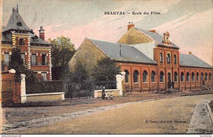 France Beauval Ecole des Filles vintage postcard