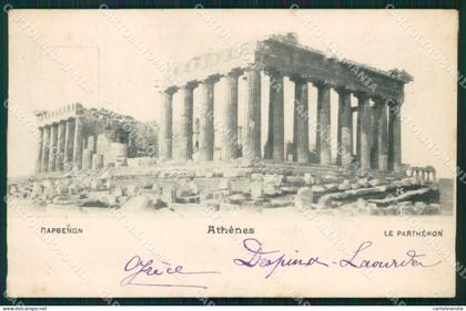 Grecia Greece Athens postcard cartolina MT0035