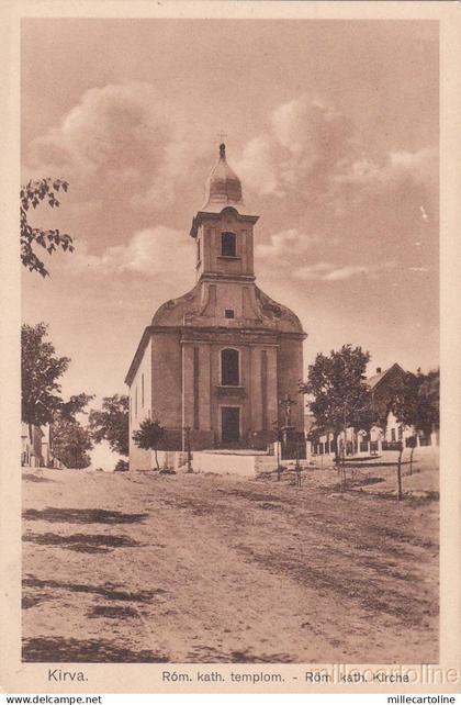 * HUNGARY - Kirva - Rom.kath.templom, Rom kath.Kirche (Brown v.)