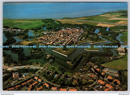 L351890 Vestingstad Naarden. KLM Aerocarto