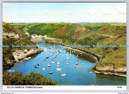 L352375 Pembrokeshire Solva Harbour Pembrokeshire Eye Postcards