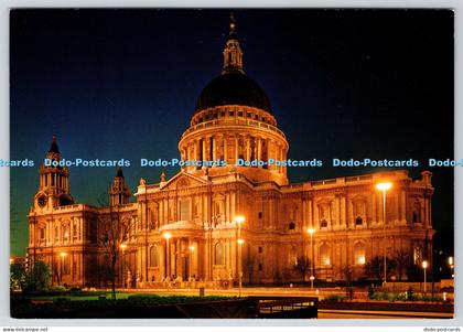 L353057 London St Paul Cathedral by Night Charles Skilton and Fry Ltd Charles Sk