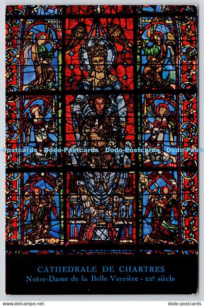 L354075 Cathedrale de Chartres Notre Dame de la Belle Verriere XII siecle Houvet