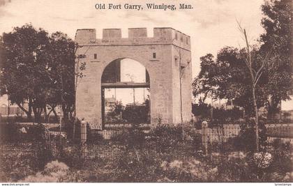 L388 Canada Winnipeg Old Fort Garry Winnipeg Man vintage postcard