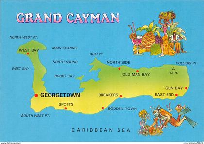 Lot 41 grand cayman island map  caribbean