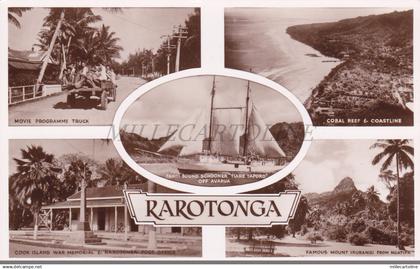 NEW ZEALAND - Rarotonga, Cook Islands, Photo Postcard