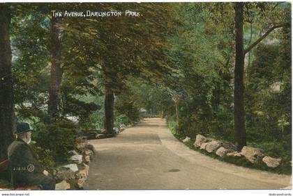 PC17573 Avenue. Darlington Park. Valentines series. 1917