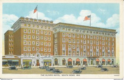 PC37344 The Oliver Hotel. South Bend. Ind. Curt Teich. No 106447. B. Hopkins