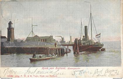 PC42518 Hoek van Holland. Havengezicht. P. W. and M. Tuijn. No 10052. 1904. B. H