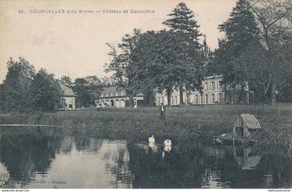 PC53347 Courcelles pres Braine. Chateau de Courcelles. Houtellette. No 34. B. Ho
