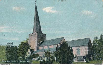 PC68178 Stanwell Church. Middlesex. 1907