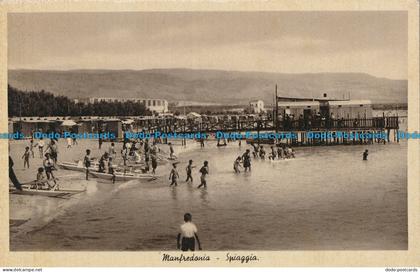 R013132 Manfredonia. Spiaggia. Cesare Capello