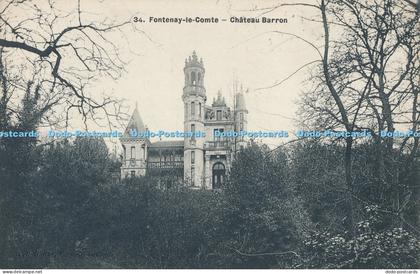 R015336 Fontenay le Comte Chateau Barron