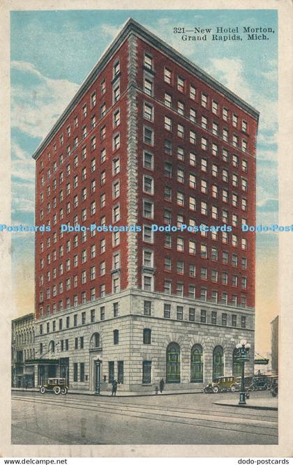 R021893 New Hotel Morton Grand Rapids Mich The Heyboer 1924