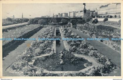 R022597 The Water Garden and Hove Boundary Hove 1957
