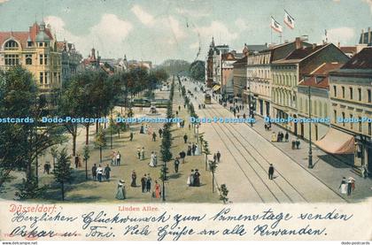 R023404 Dusseldorf Linden Allee 1905