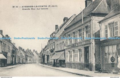 R023725 Avesnes le Comte Grande Rue D A Longuet B Hopkins