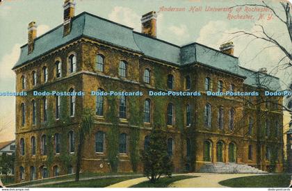 R027521 Anderson Hall University of Rochester Rochester N Y