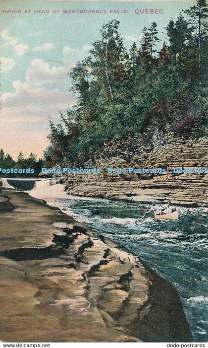 R032471 Rapids at Head of Montmorency Falls Quebec