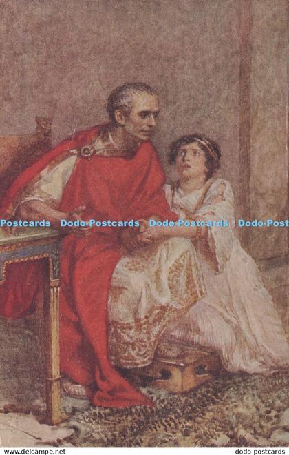 R033090 Postcard Shakespeare Illustrations by G Demain Hammond R I