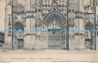 R033654 Saint Riquier L Eglise Parvis St Riquier Levy Fils No 6