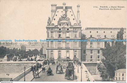 R034782 Paris Pont Royal Pavillon de Rohan