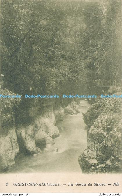 R038789 Gresy sur Aix Les Gorges du Sierroz Levy et Neurdein Reunis