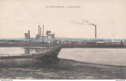 R045630 Chateau Salins Usines Solvay P Bonnevie