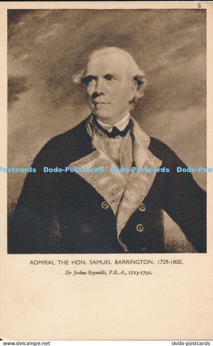 R046644 Admiral the Hon Samuel Barrington