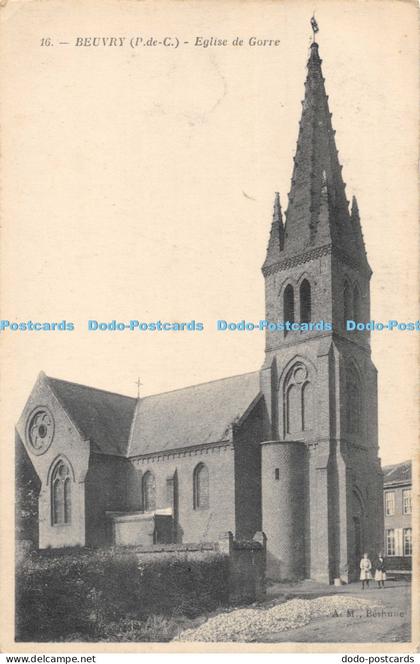 R053755 Beuvry Eglise de Gorre No 16