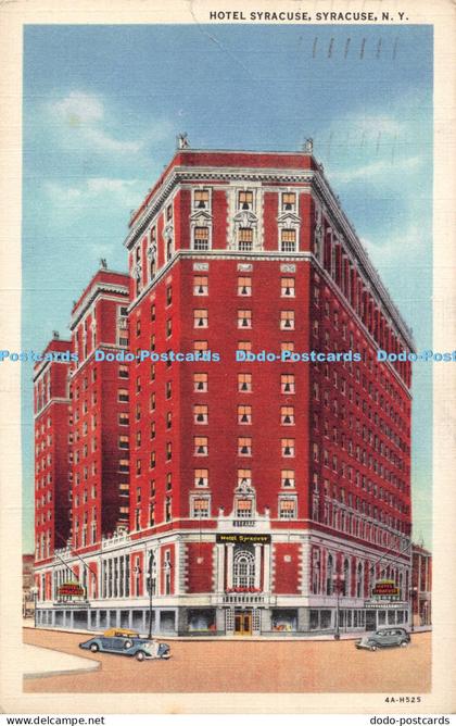 R054452 Hotel Syracuse Syracuse N Y WM Jubb 1934