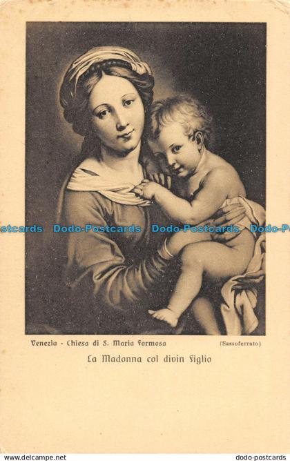 R090104 Venezia. Chiesa di S. Maria Formosa. La Madonna col divin figlio. 7880.