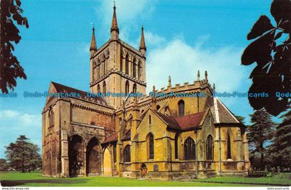 R092850 Pershore Abbey from the South East. Photo Precision