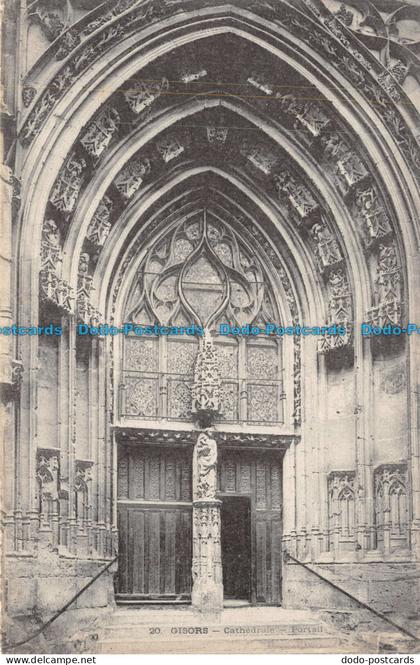 R136600 Gisors. Cathedrale. Portail