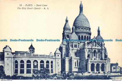 R159207 Paris. The Holy Heart Church. A. L. No 19