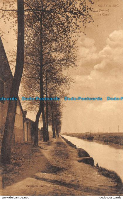 R161515 Noisy le Sec. Le Canal. Bourgogne Freres