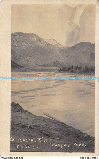 R168015 Athabaska River. E. B. Johnson. Jasper Park