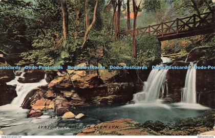 R207051 Lynton and Lynmouth Glen Lyn 1907