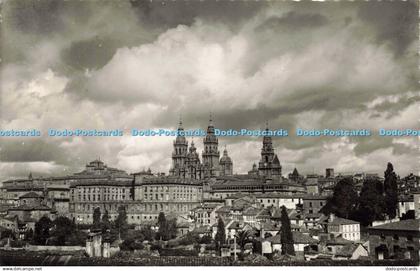 R213362 Santiago de Compostela Incomplete sight Lujo Zaragoza 1956