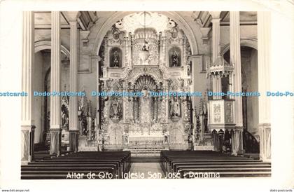 R217159 Altar de Oro Iglesia San Jose Panama Flatau