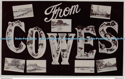 R245792 From Cowes Postcard Multi View
