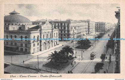 R266013 Bari Corso Cavour Teatro Petruzzelli Ed Cav G Lobuono Bari