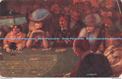 R390216 La Roulette Oilette Tuck Serie 991 Collection Villes de France 1917