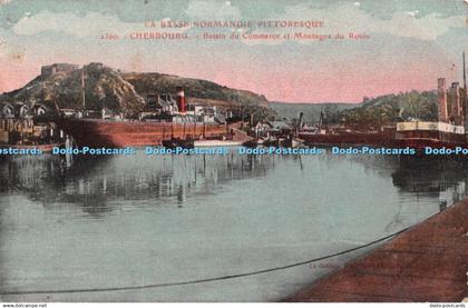 R411370 La Basse Normandie Pittoresque 2360 Cherbourg Bassin du Commerce et Mont