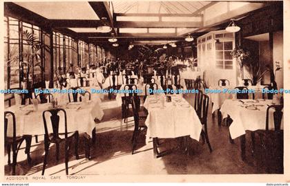 R416641 Addisons Royal Cafe Torquay Addison Cafe Cary Parade Torquay