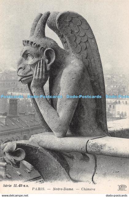 R419677 Paris Notre Dame Chimere ND Phot Neurdein et Cie Serie 11 51