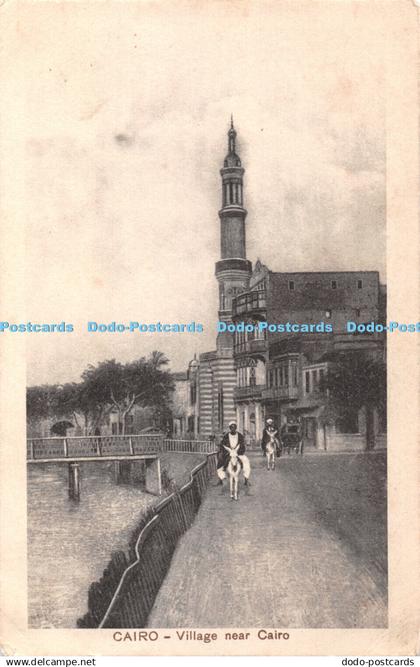 R421487 Cairo Village near Cairo Serie 629 The Cairo Postcard Trust