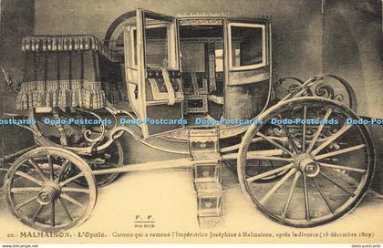 R600633 F F Paris 20 Malmaison LOpale Carosse qui a ramene lImperatrice Josephin